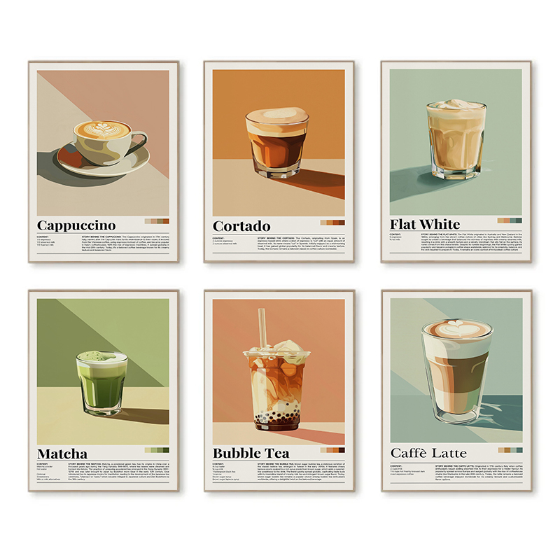 Coffee And Tea Lyrics - خمر القهوة المشروبات الملصقات شاي فقاعات