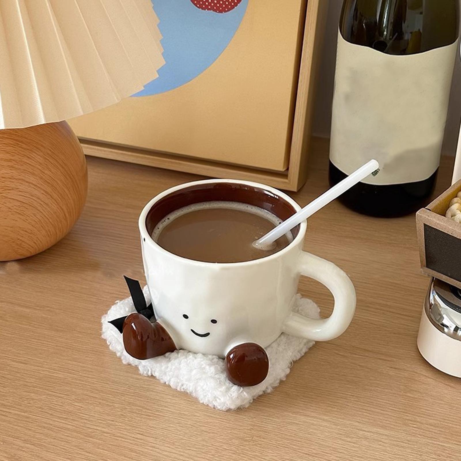 Coffee Tea And Cocoa - أكواب قهوة مضحكة وجذابة للمطبخ المنزلي،