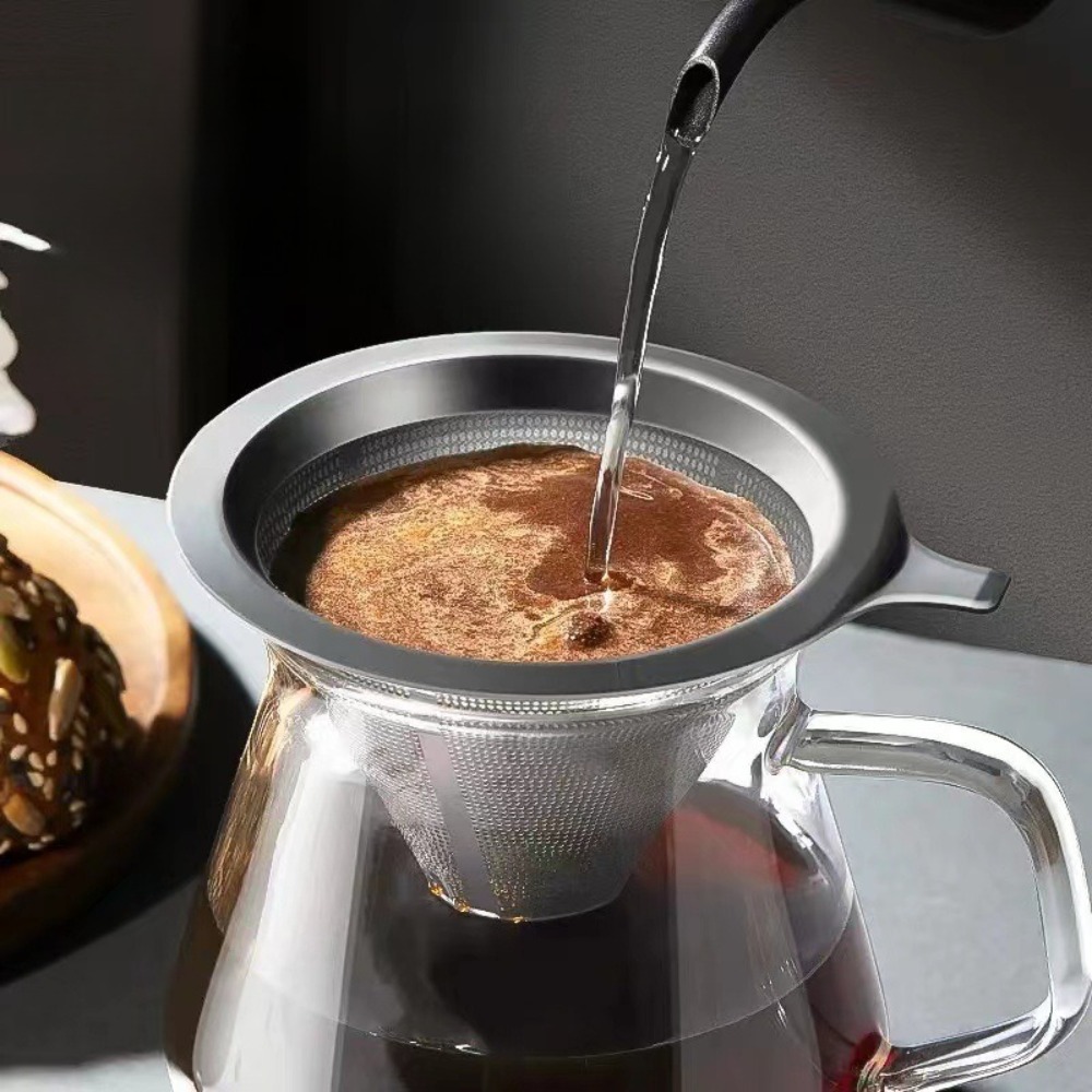 فلتر قهوة كبير قابل لإعادة الا - مراجعة Coffee & Tea Difabis وسعره