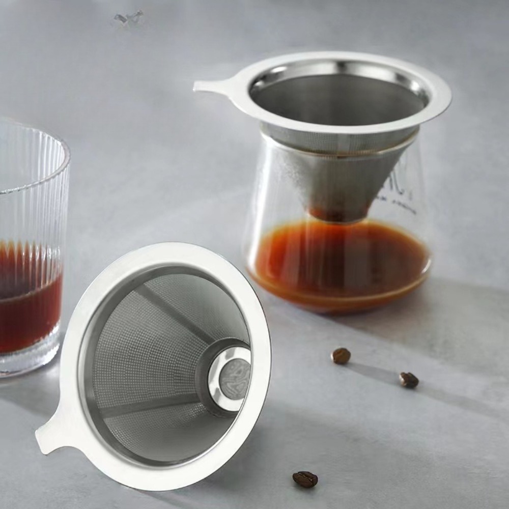 فلتر قهوة كبير قابل لإعادة الا - مراجعة Coffee & Tea Difabis وسعره