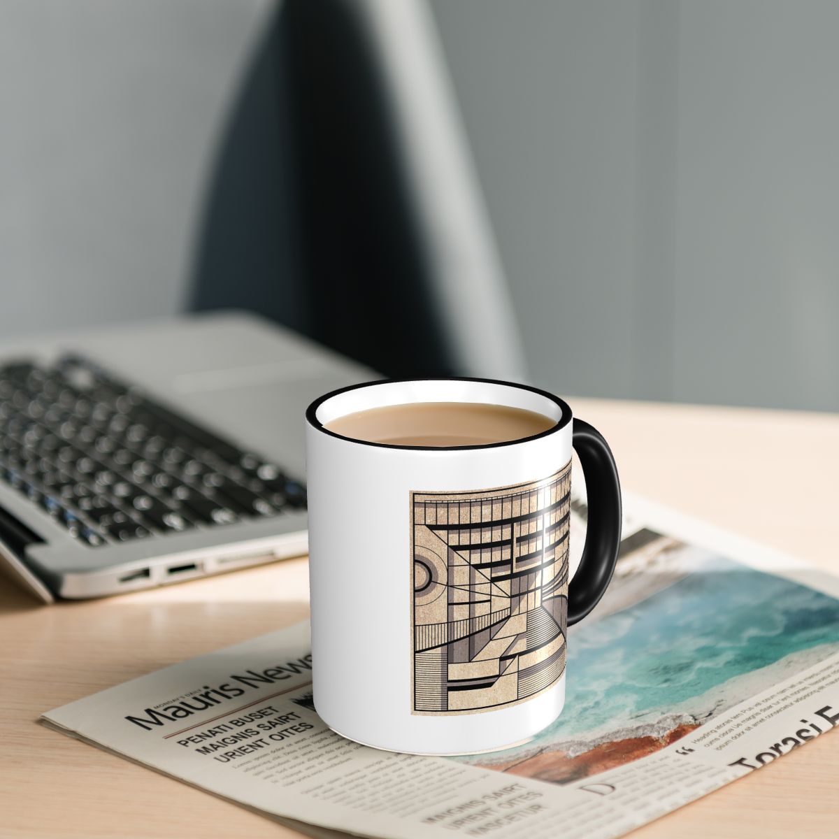 أكواب بيرمينغهام المركزية للمك - مراجعة Coffee Tea Library وسعره