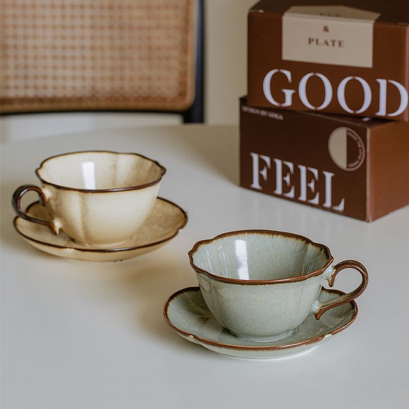 أطباق أكواب سيراميك فرنسية قدي - مراجعة Prefer Coffee To Tea وسعره