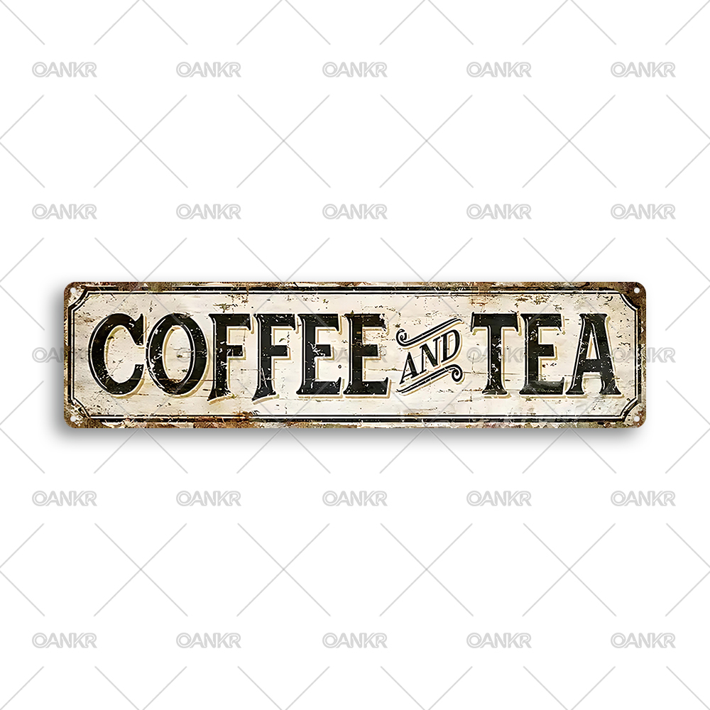 لافتات معدنية عتيقة للديكور ال - مراجعة Coffee And Tea Lyrics وسعره