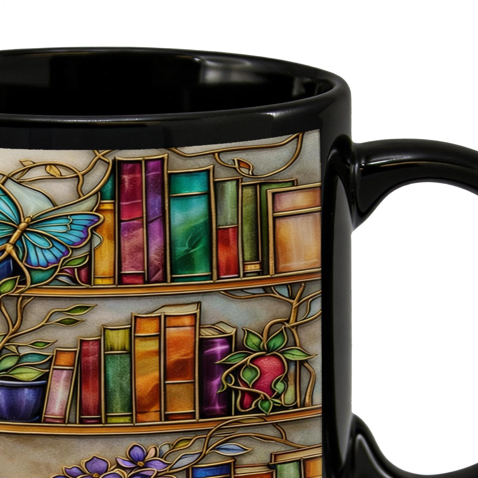 كوب قهوة بتصميم قطة مقاوم للحر - مراجعة Coffee Tea Library وسعره