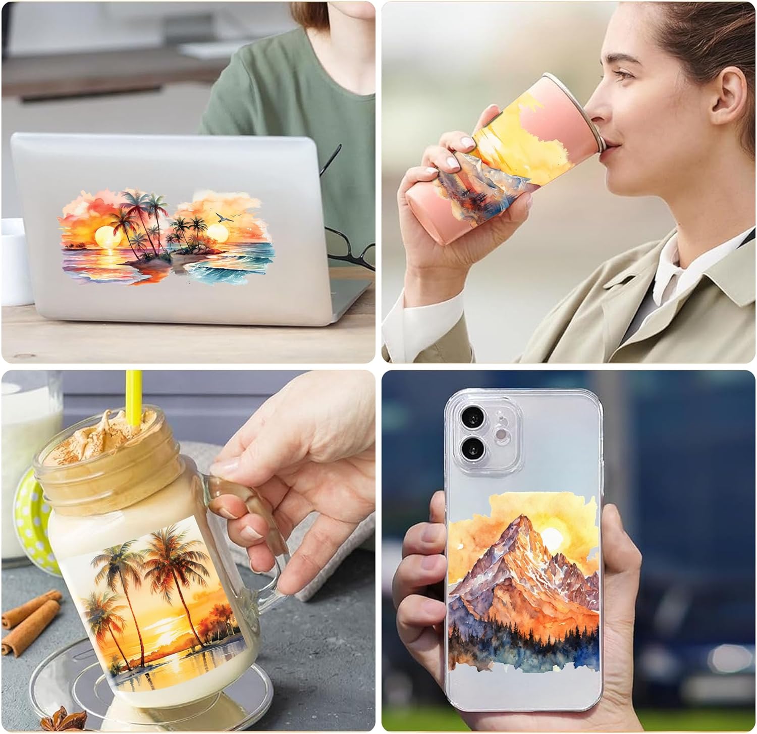 ملصق ثلاثي الأبعاد بتصميم كرتو - مراجعة Coffee Tea Mugs وسعره