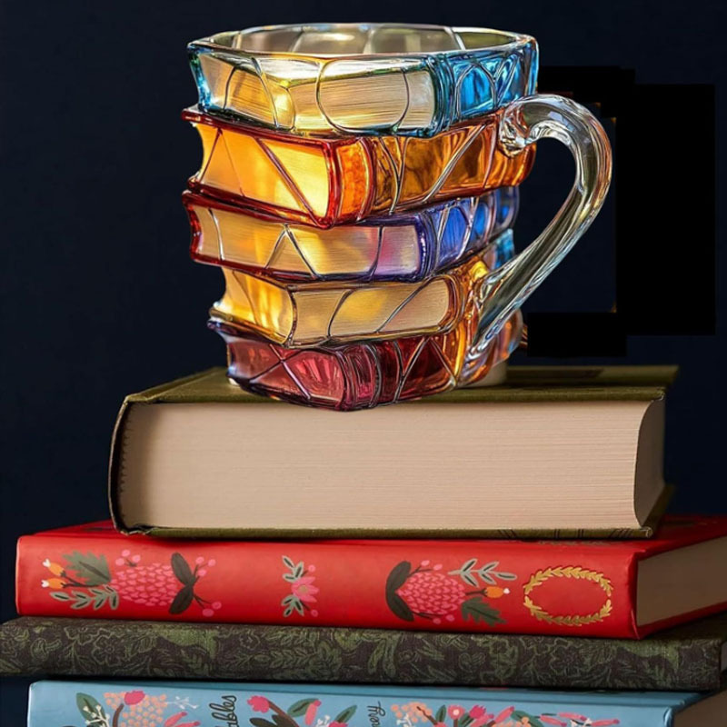 كتاب القهوة القدح كابتشينو الم - مراجعة Coffee Tea Library وسعره
