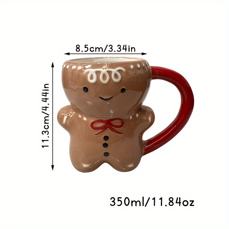 كوب سيراميك على شكل رجل الزنجب - مراجعة Coffee Tea And Cocoa وسعره