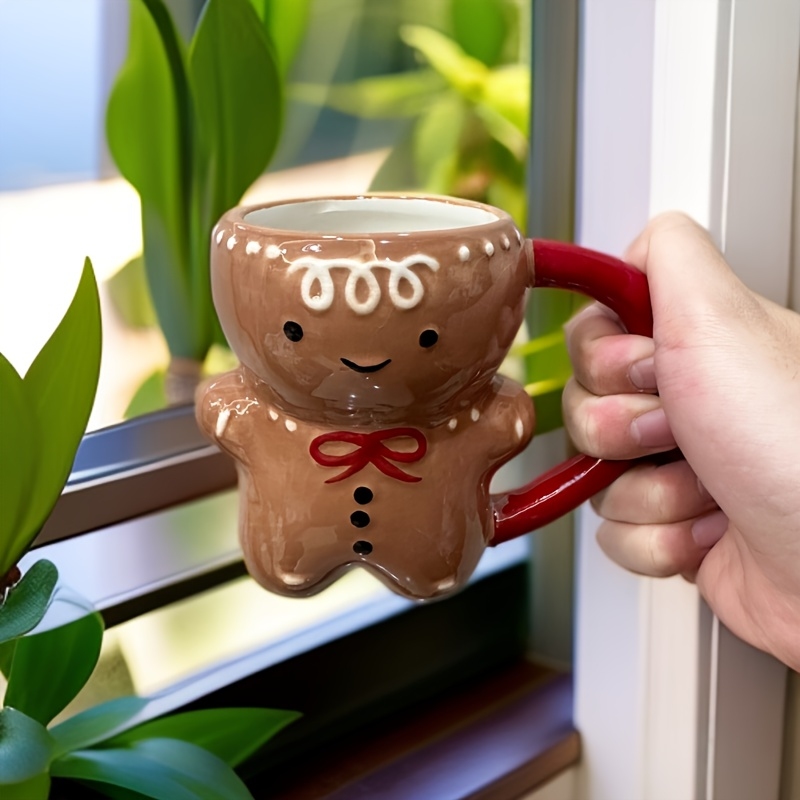 كوب سيراميك على شكل رجل الزنجب - مراجعة Coffee Tea And Cocoa وسعره