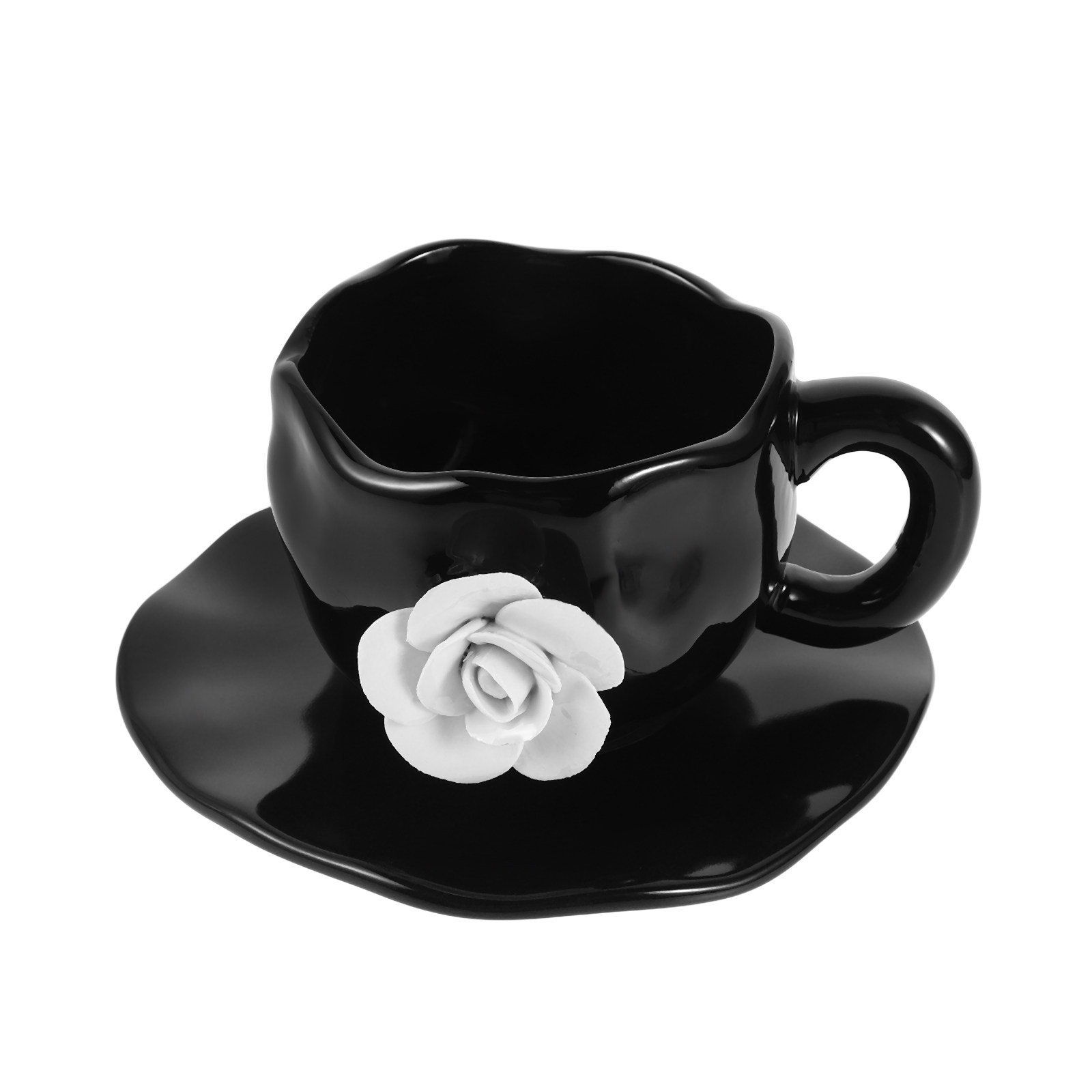 طقم أكواب قهوة سيراميك بتصميم  - مراجعة Juice Tea Coffee وسعره